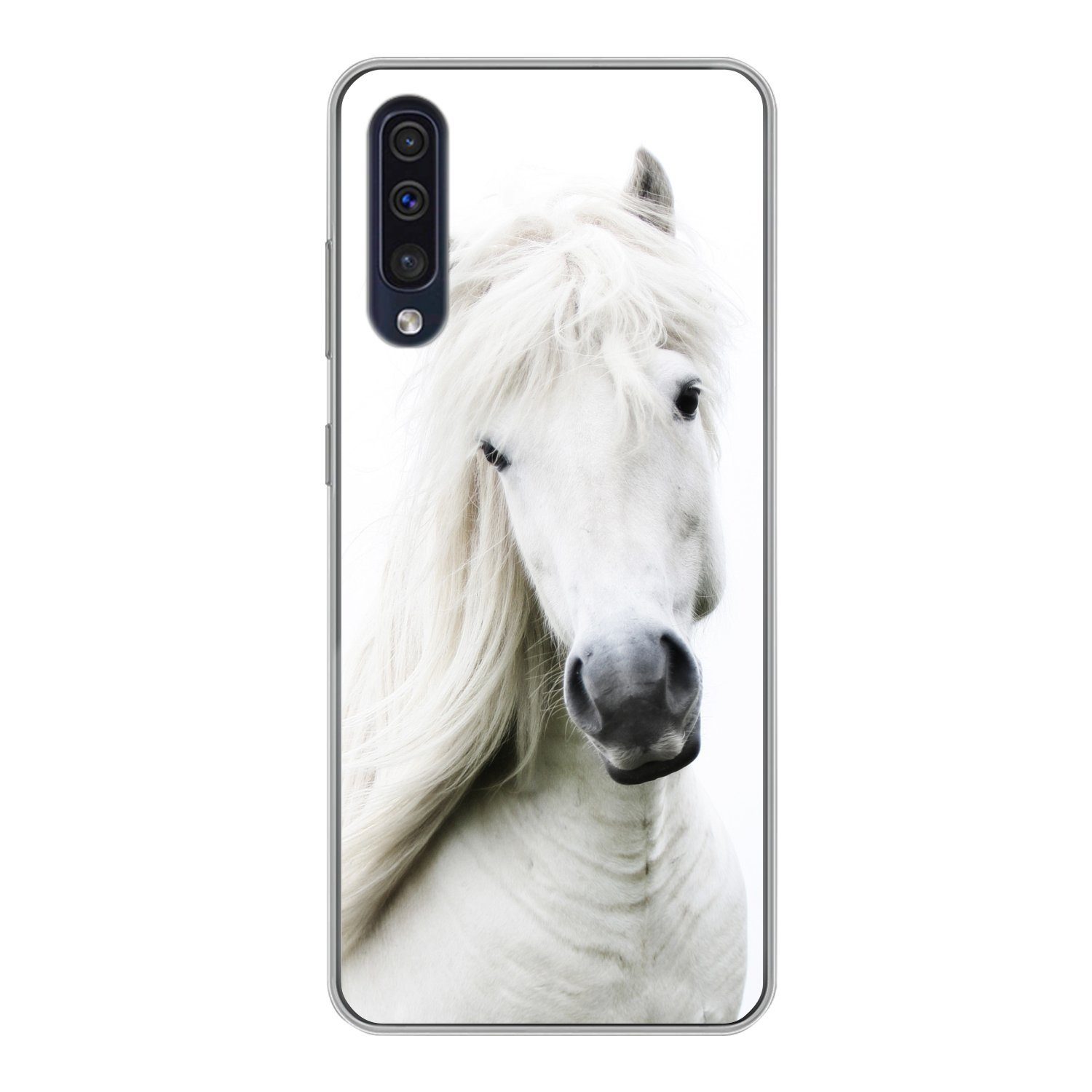 Handyhülle für Samsung Galaxy A30s Pferde - Nutztiere - Mähnen