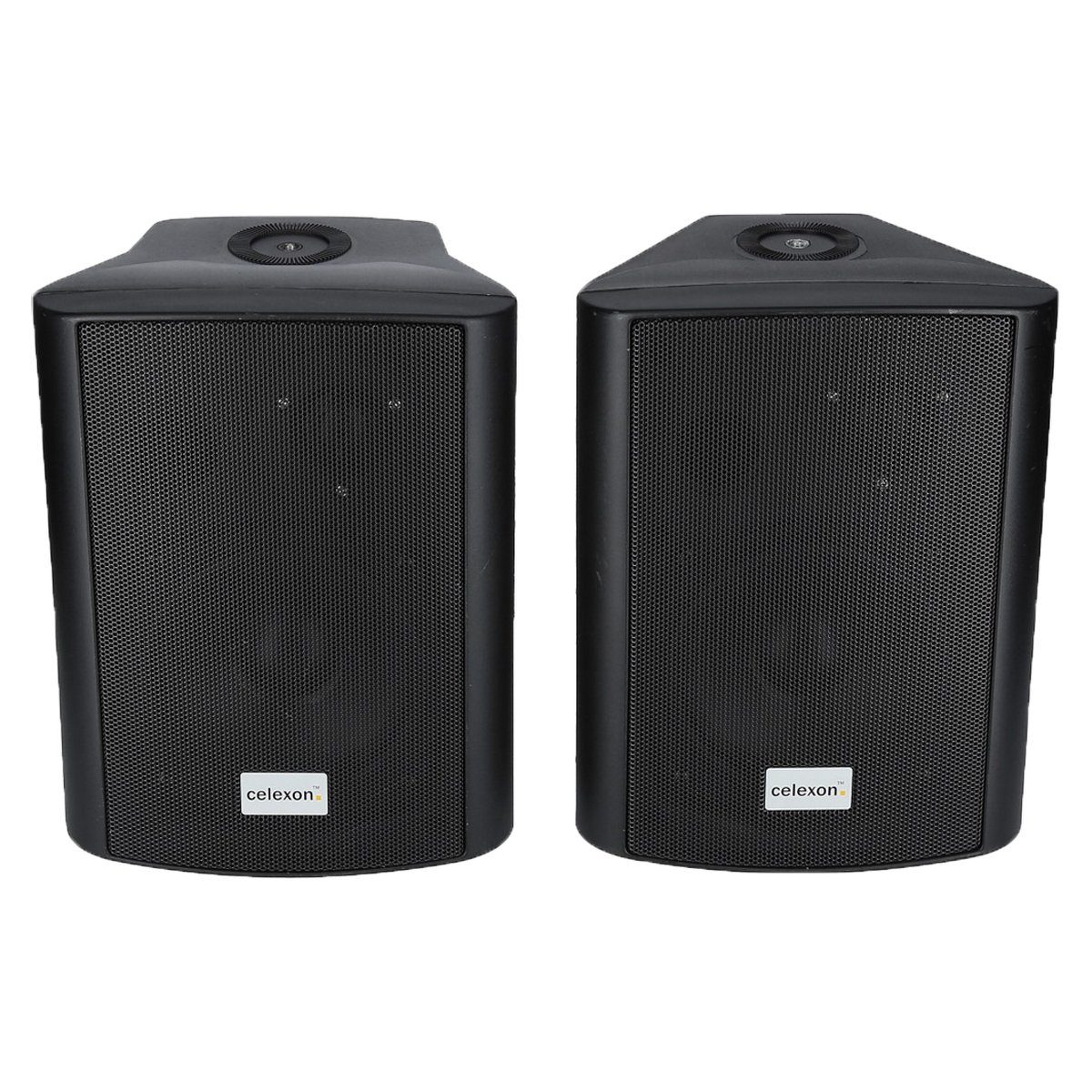 Celexon Aktiv Lautsprecher-Set 2-Wege 525-B Lautsprecher (2x30W, 40Hz - 20.000Hz, schwarz)