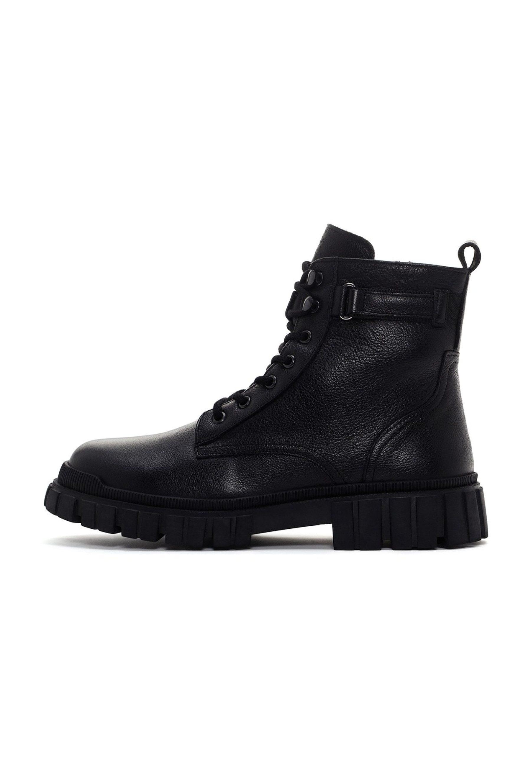 Stiefeletten aus Leder Ankleboots