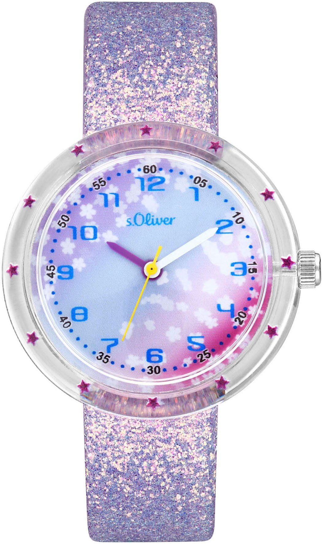 s.Oliver Quarzuhr 2037718, Armbanduhr, Kinderuhr, Mädchen, Geschenkidee, Geburtstag, Schulanfang