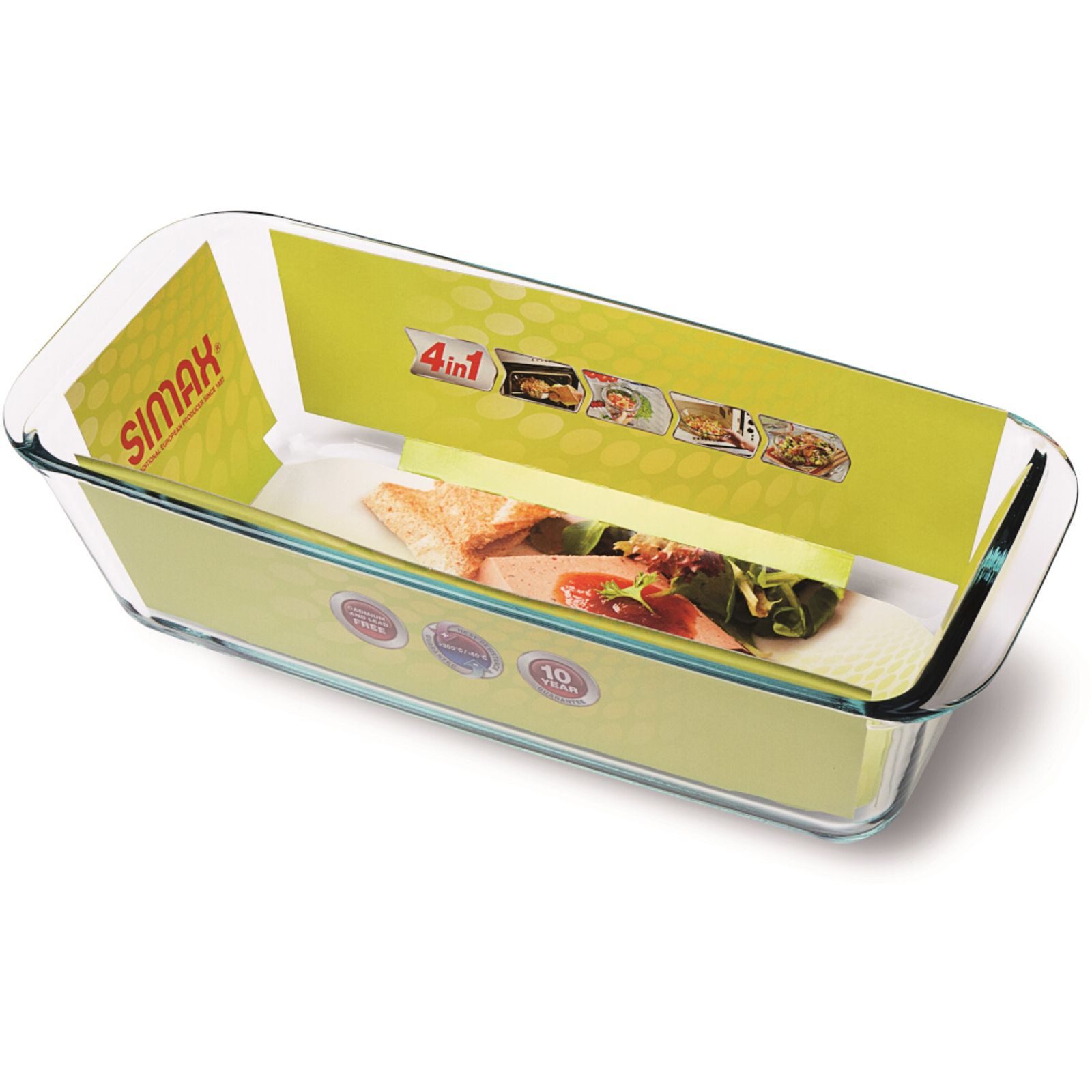 SIMAX Backform Königskuchenform 28,6x12x7,6cm Kuchenform Backform Guglhupf Backen