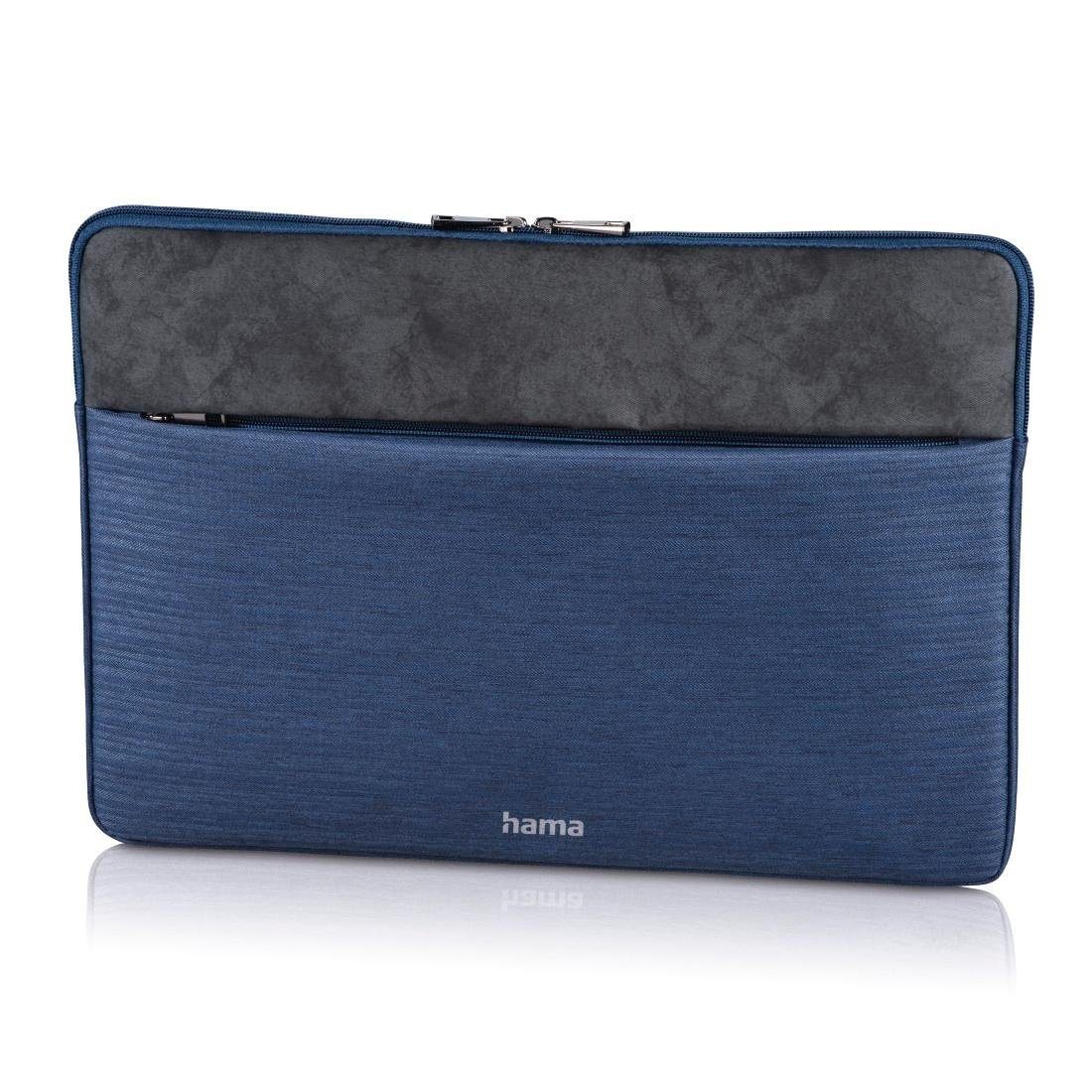 "Tayrona", dunkelblau Notebook-Sleeve Laptop-Sleeve (15,6), Hama 40 bis Laptoptasche cm