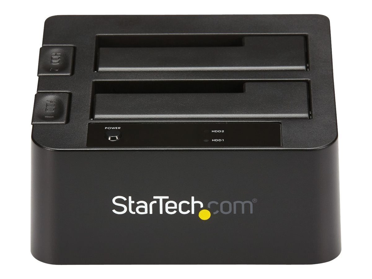 Startech.com Festplatten-Gehäuse STARTECH.COM USB 3.1 (10 Gbit/s) Dual-bay Festplatten  Dockingstation f