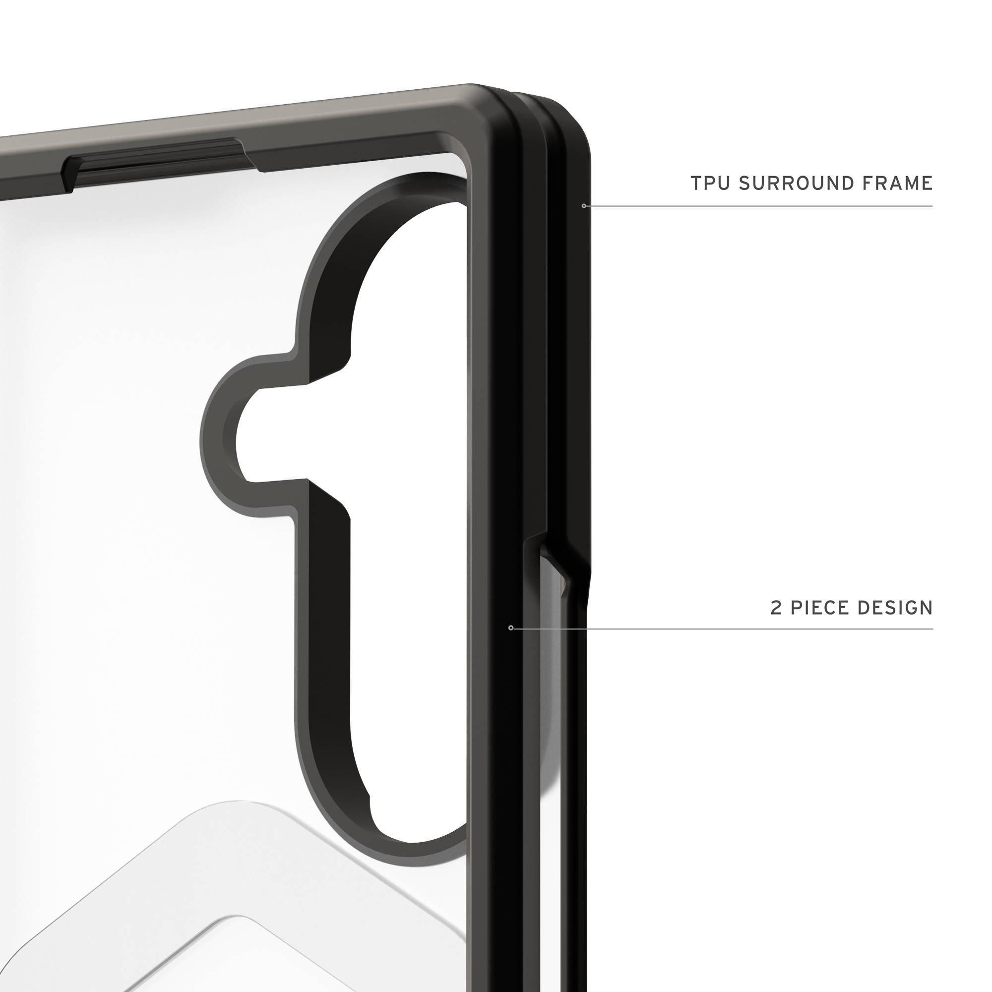Urban Armor Gear Smartphone-Hülle Mouve - Samsung Galaxy Z Fold 8 Ultra Hülle, (Sturz- und stoßfest nach US-Militärstandard)