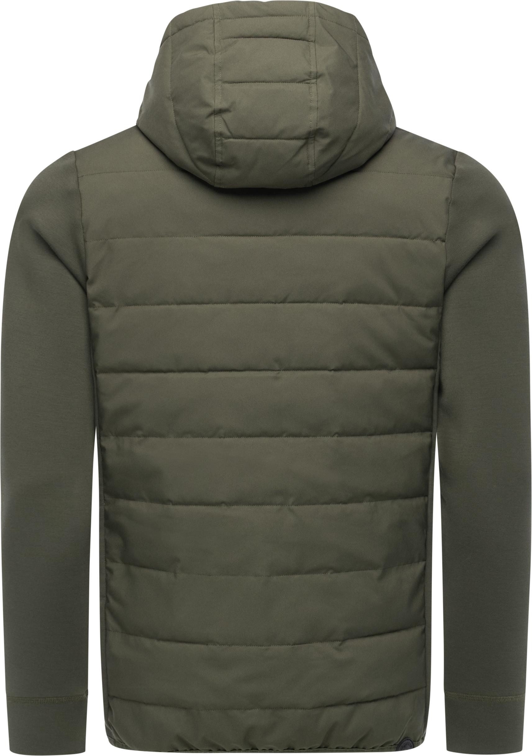 Ragwear Steppjacke Rendy Tech YOUMODO Gesteppte Herren Outdoorjacke mit weichen Ärmeln