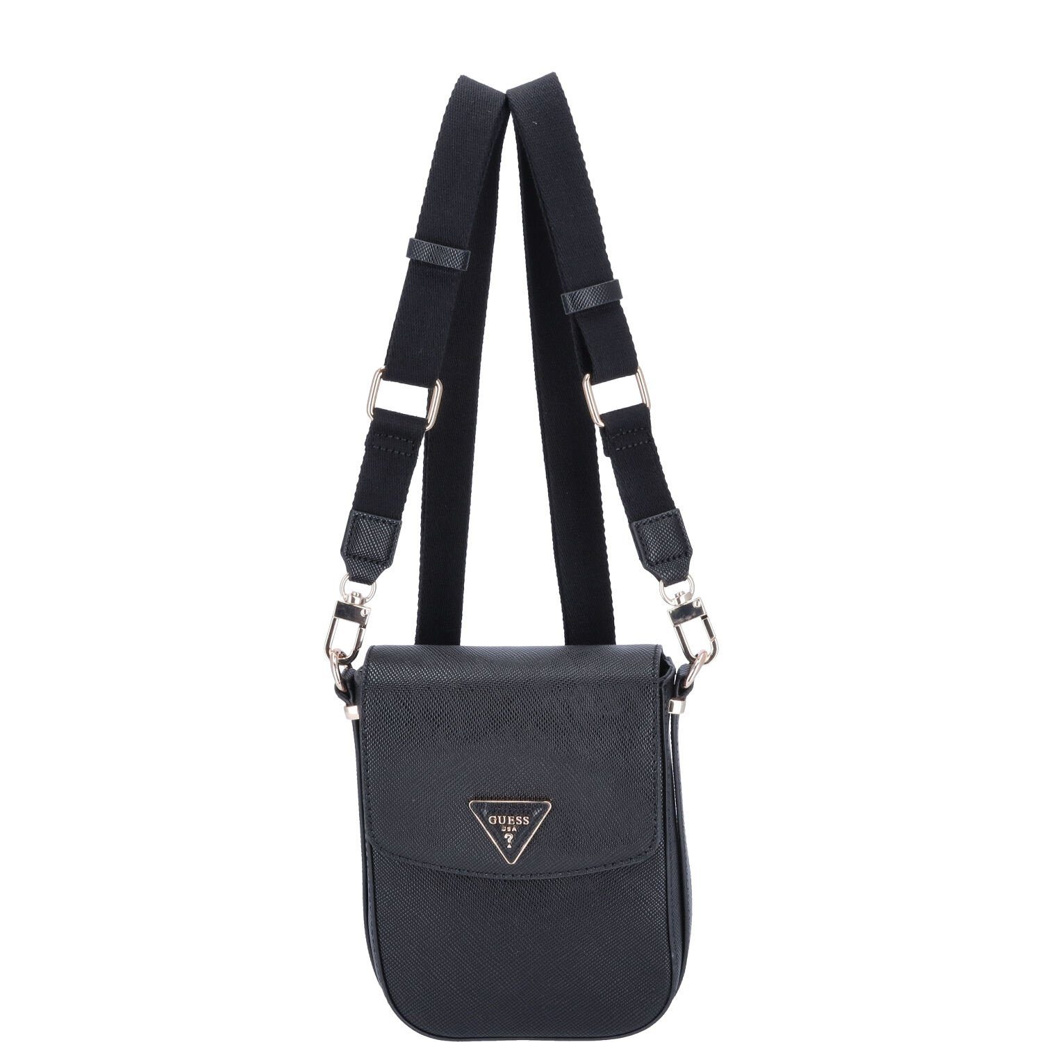 Guess Freizeitrucksack GUESS Umhängetasche/Rucksack 2in1 Brynlee Black (1-tlg)