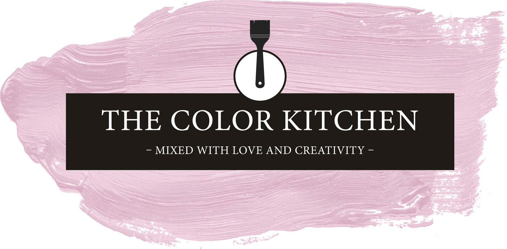 Küche, TCK2003 Milky für versch. Rosatöne A.S. THE Innenfarbe Création Wand- Flur COLOR Strawberry Seidenmatt KITCHEN, Deckenfarbe Wohnzimmer und Schlafzimmer