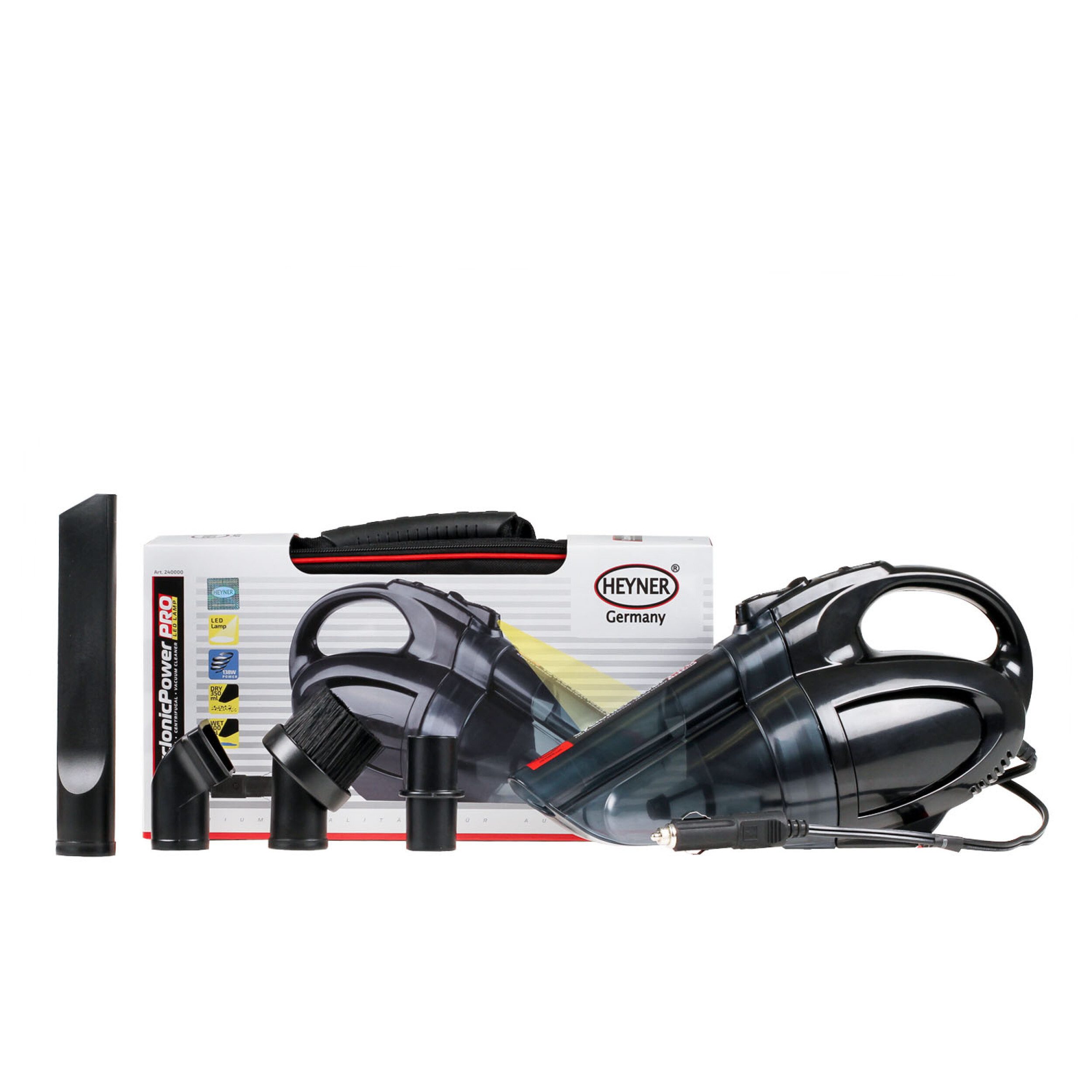 HEYNER Handstaubsauger Auto Staubsauger Tragbarer Handstaubsauger Handsauger nass / trocken, 138 W