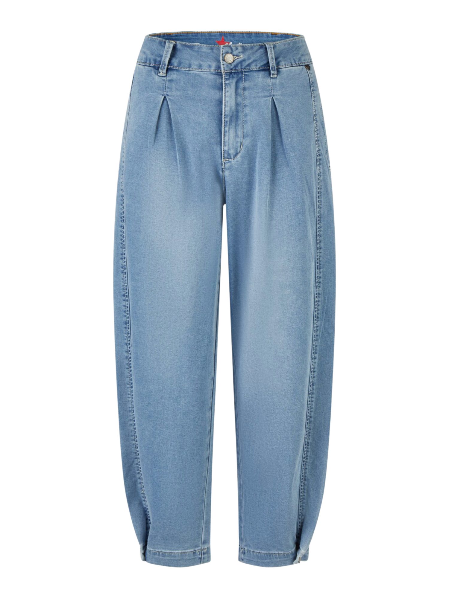 Buena Vista Stoffhose blau,Casual,Baumwolle,Unifarben,Barrel Fit