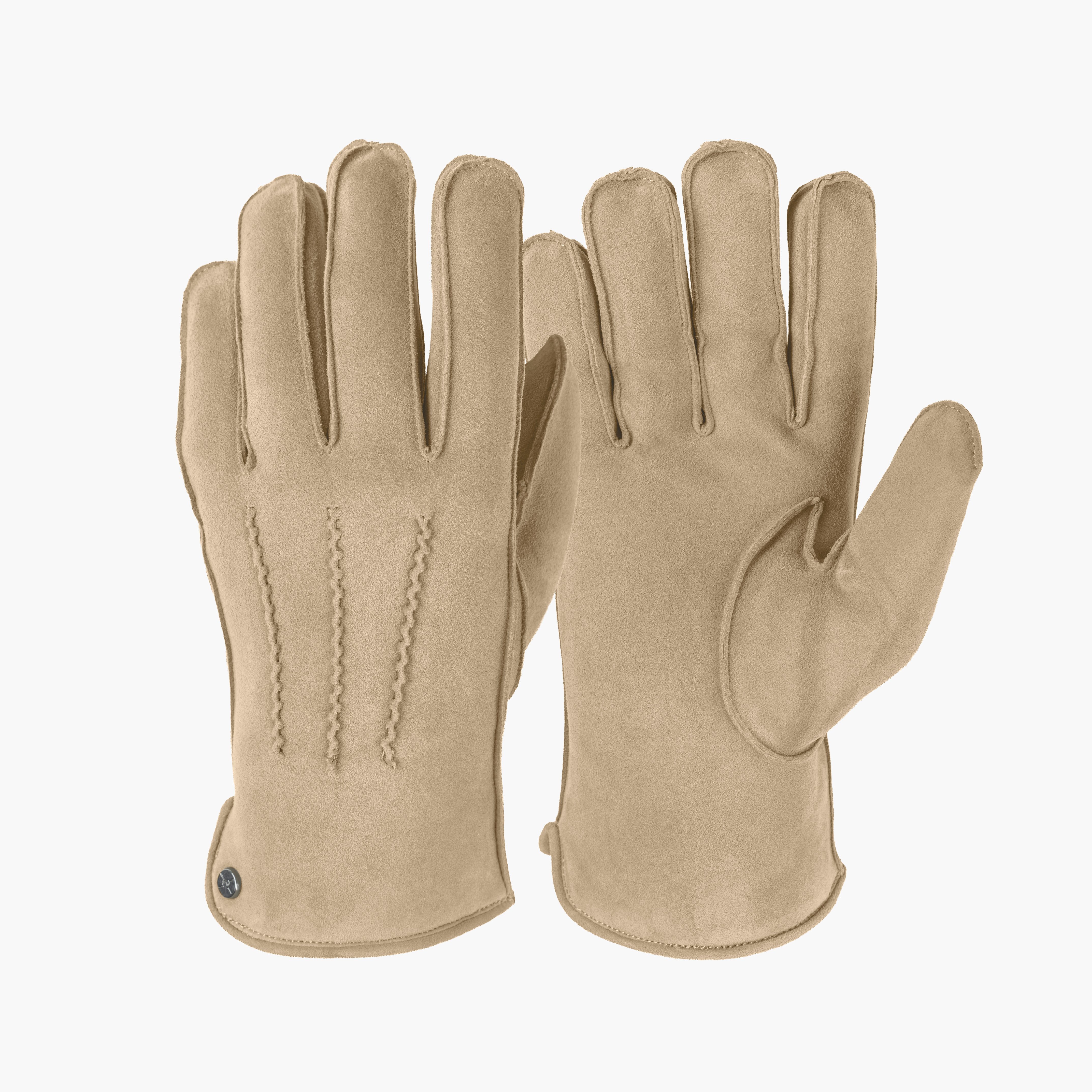 PEARLWOOD Lederhandschuhe CARL (1 Paar) Seitenschlitze für komfortables Anziehen