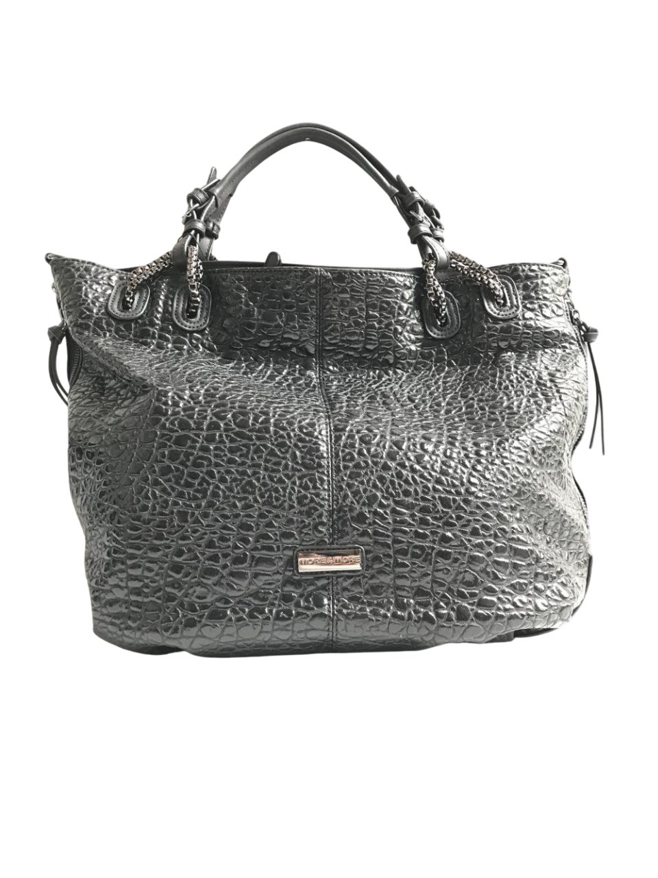 MORE&MORE Handtasche Damen Tragetasche Kunstleder Schwarz 50277-9000 günstig online kaufen