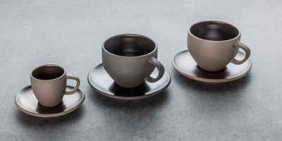 Rosenthal Tasse Junto Slate Grey Kaffee-Obertasse 0,24 l, Steinzeug