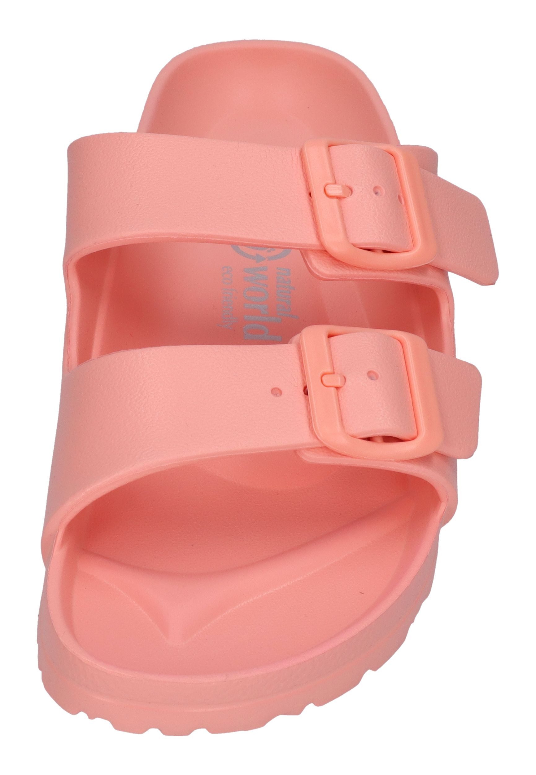 Natural World BIOS EVA M2 7051 Pantolette Nu Apricot