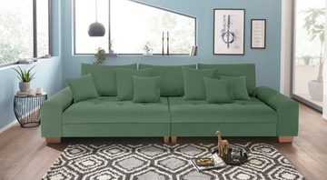 Mr. Couch Big-Sofa Nikita, wahlweise mit Kaltschaum (140kg Belastung/Sitz) und AquaClean-Stoff