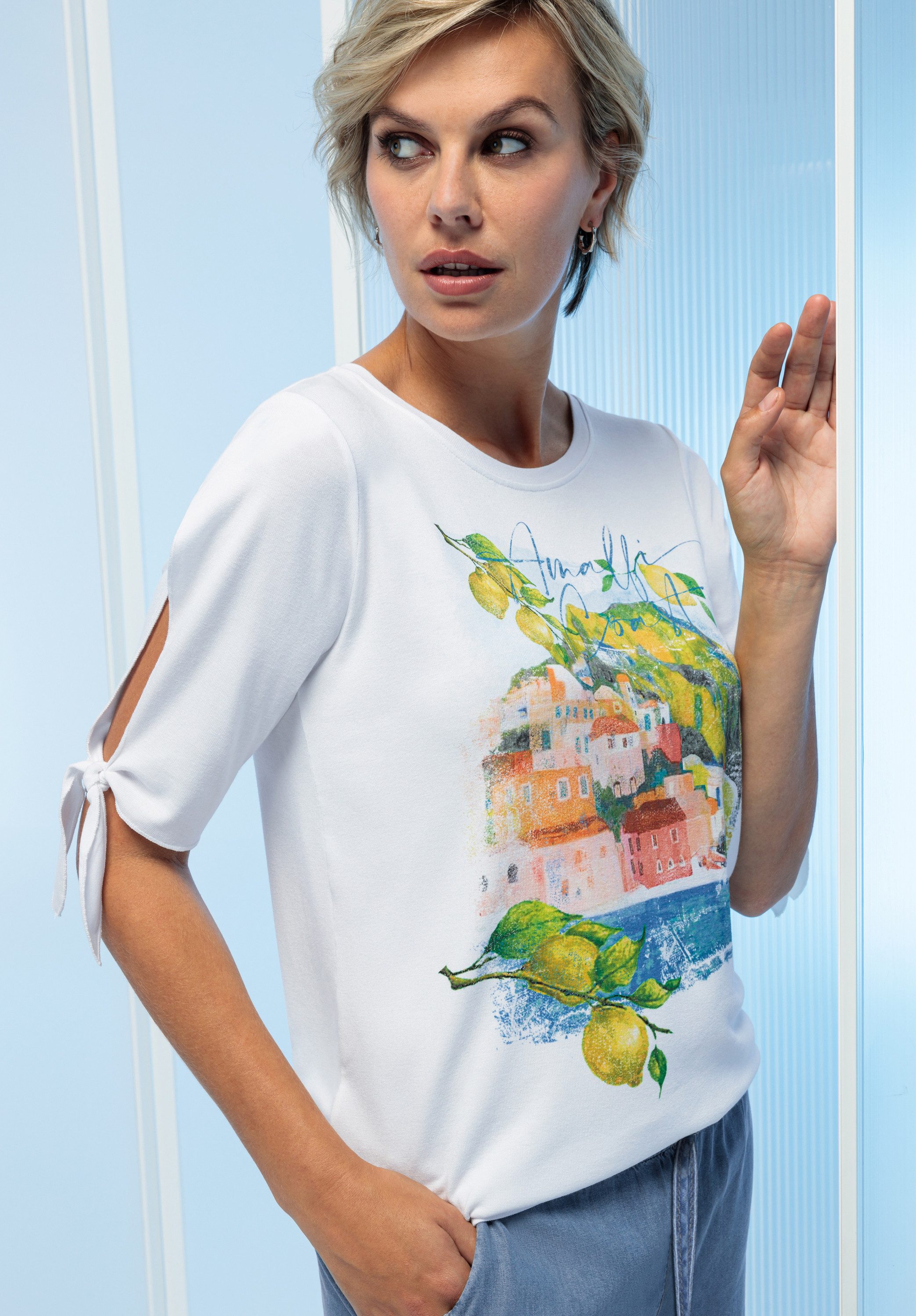 bianca Print-Shirt ELLY mit frischem farbigen günstig online kaufen