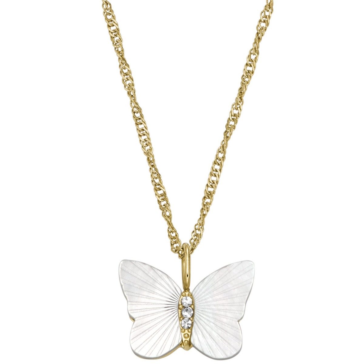 Fossil Kette mit Anhänger JF04424710 Ha...