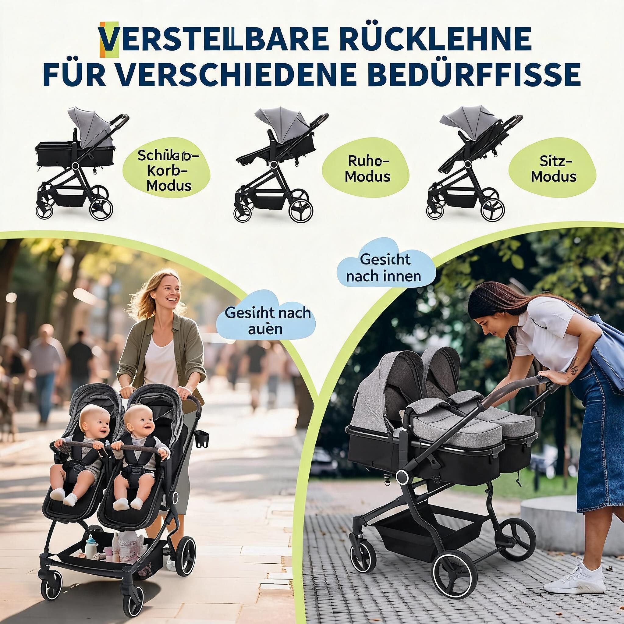 GarveeMore Geschwisterwagen - Bild 3