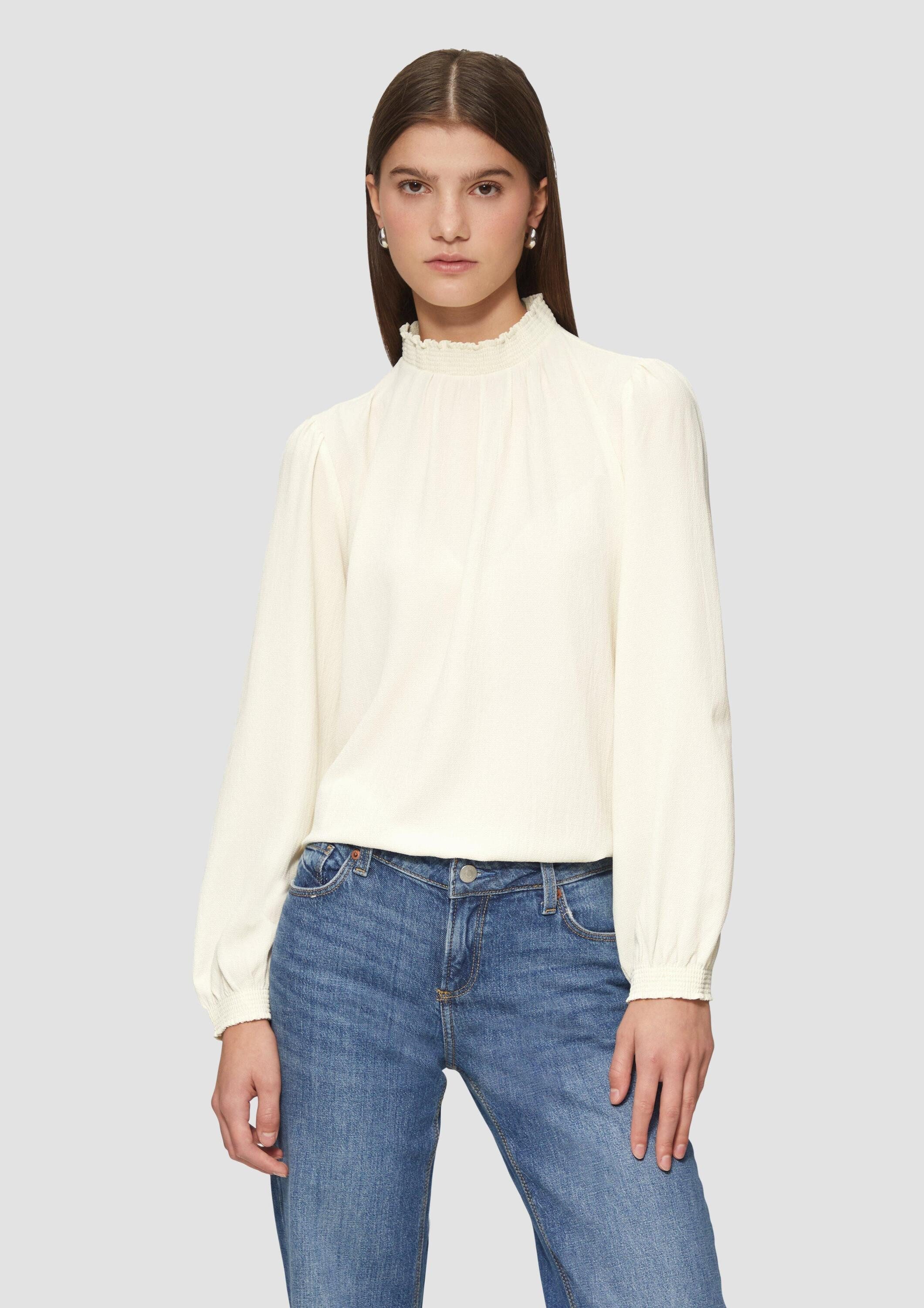 QS Langarmbluse Bluse (1-tlg) günstig online kaufen