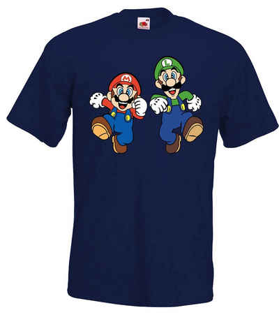 Youth Designz T-Shirt Mario & Luigi Herren T-Shirt mit modischem Frontprint