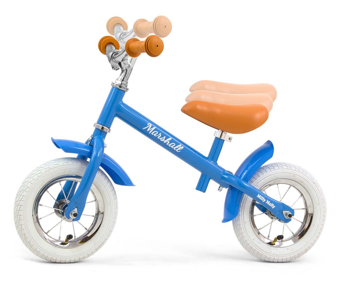 zoll 2+ • blau Balancebike • LeNoSa • chrom Laufrad Lauflernrad Alter - 10 Walking