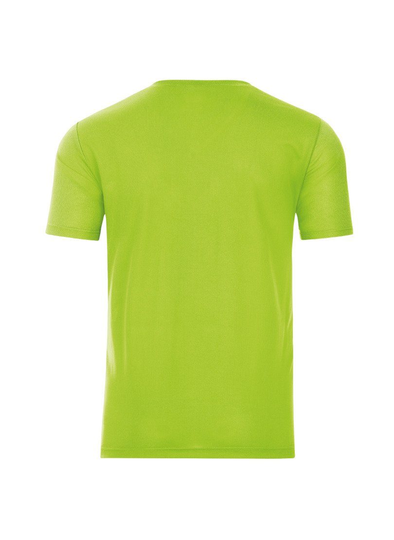 V-Shirt COOLMAX® lemon Trigema T-Shirt TRIGEMA