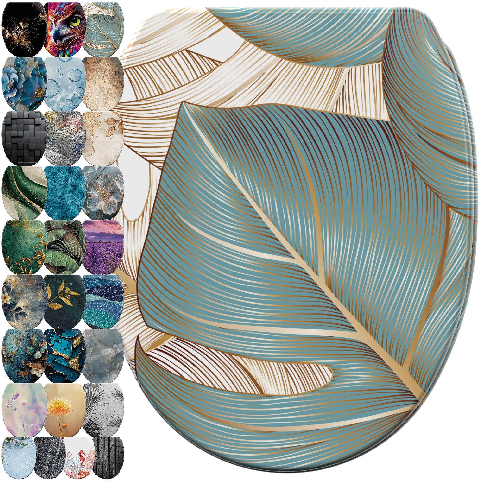 Sanilo WC-Sitz mit Absenkautomatik & Top Fix in vielen Designs, hochwertig, günstig online kaufen