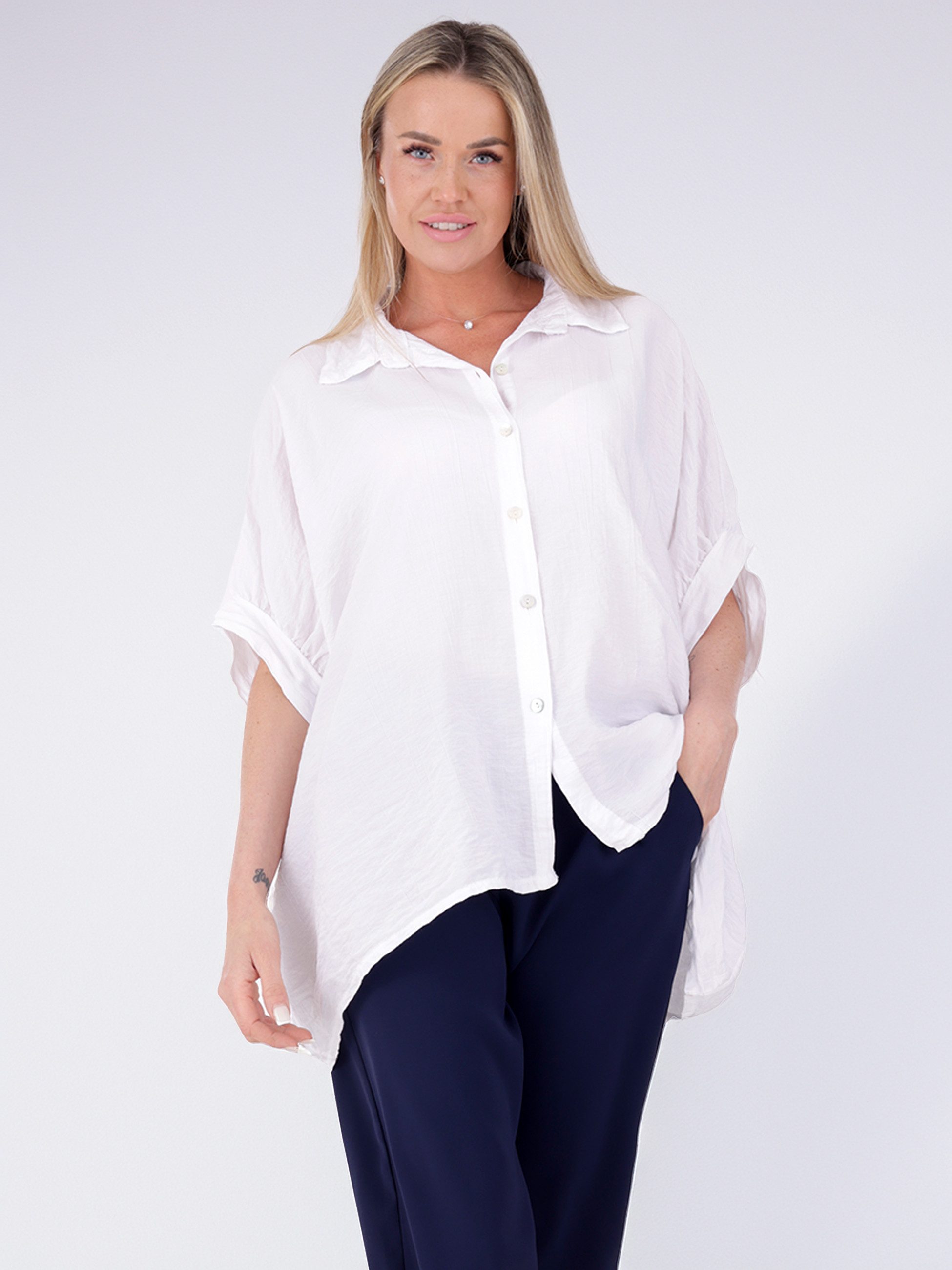 YC Fashion & Style Longbluse Weite günstig online kaufen