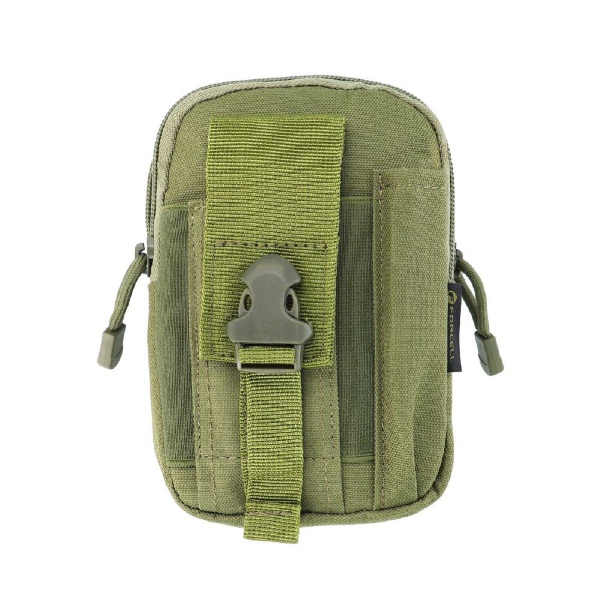 Forcell Wanderrucksack Tasche aus Nylonmaterial für Reisen oder Outdoor-Sportarten Grün