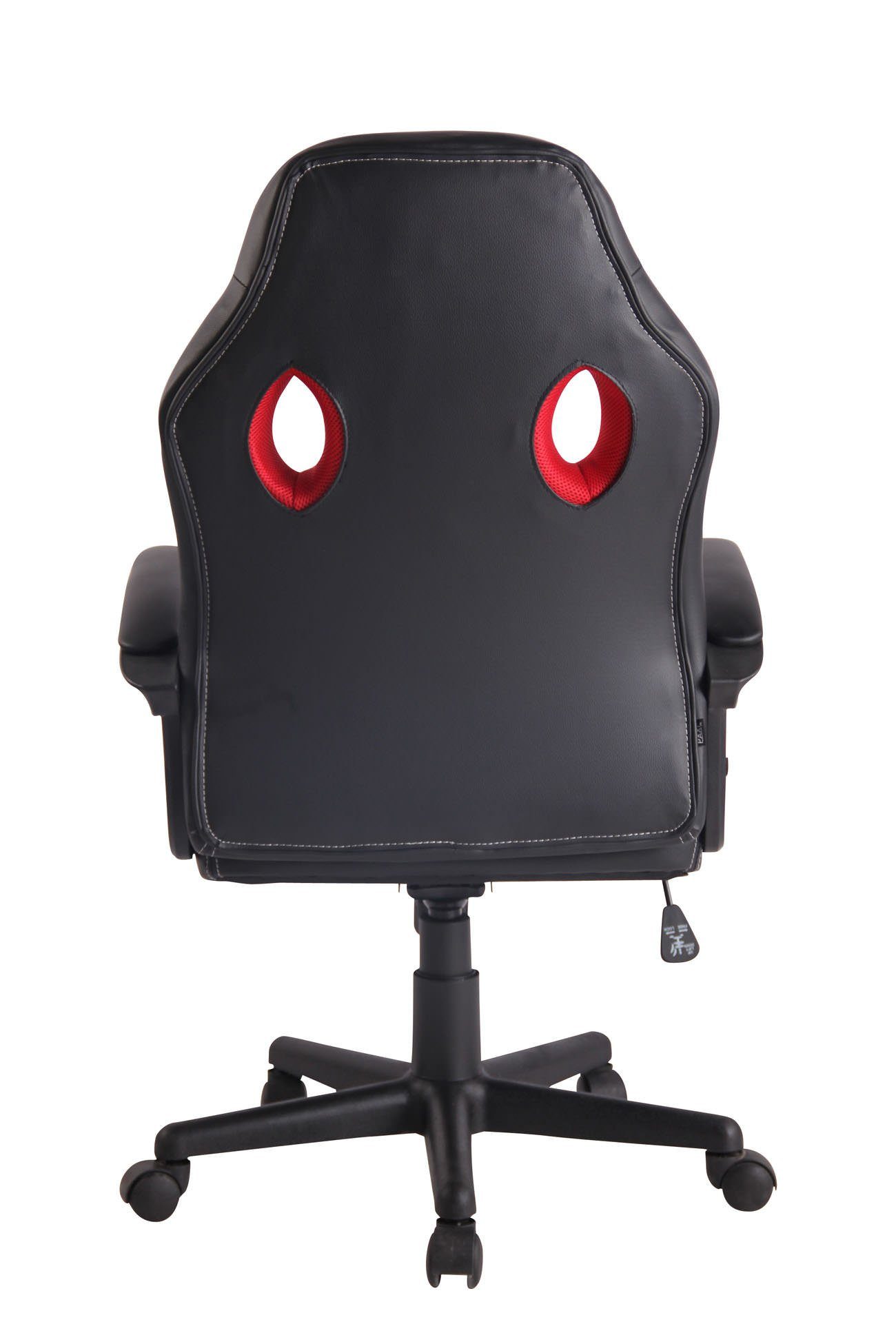 CLP Gaming drehbar Chair Elbing, und schwarz/rot höhenverstellbar