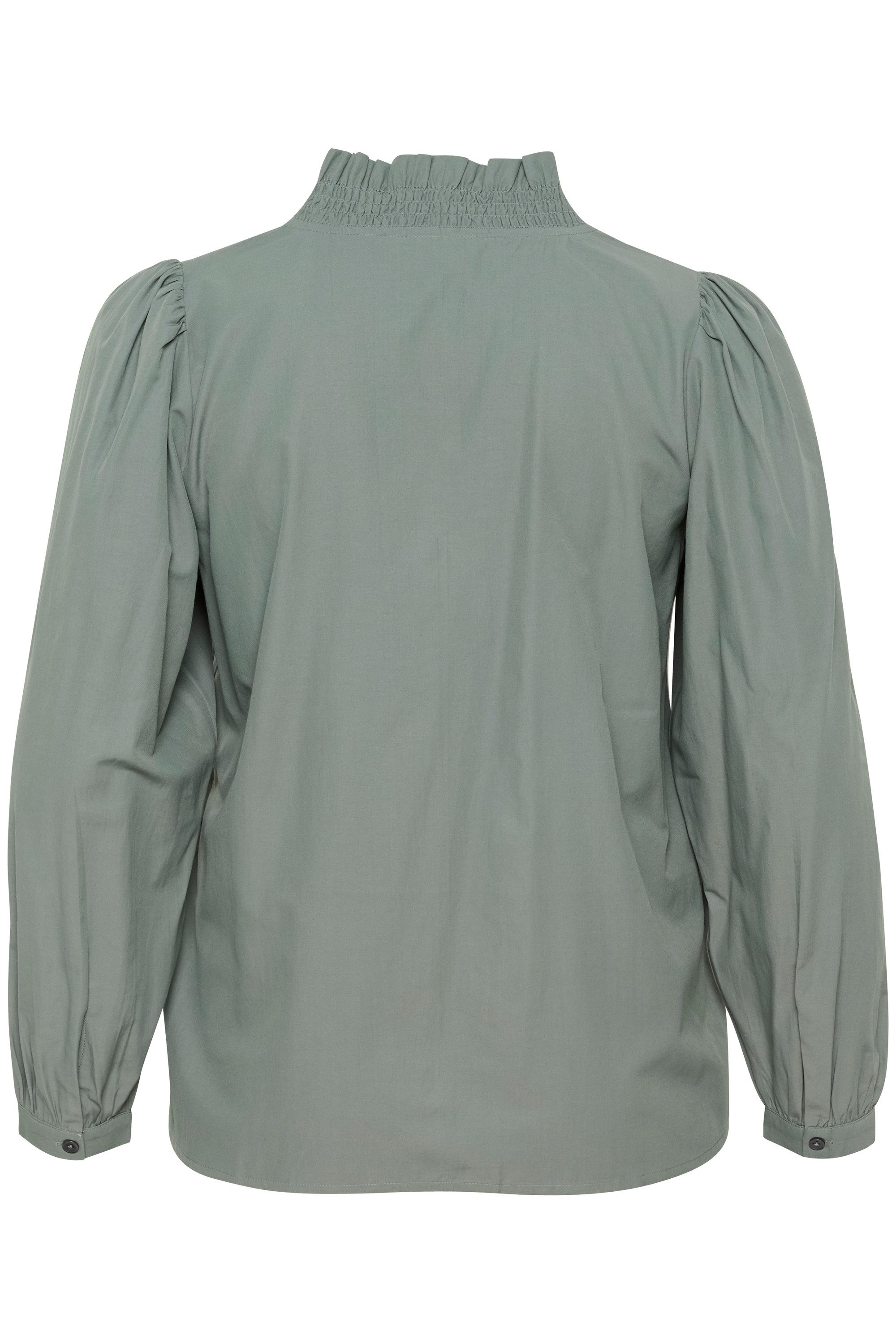 KAFFE Curve Langarmbluse Langarm-Bluse KCmai Große Größen