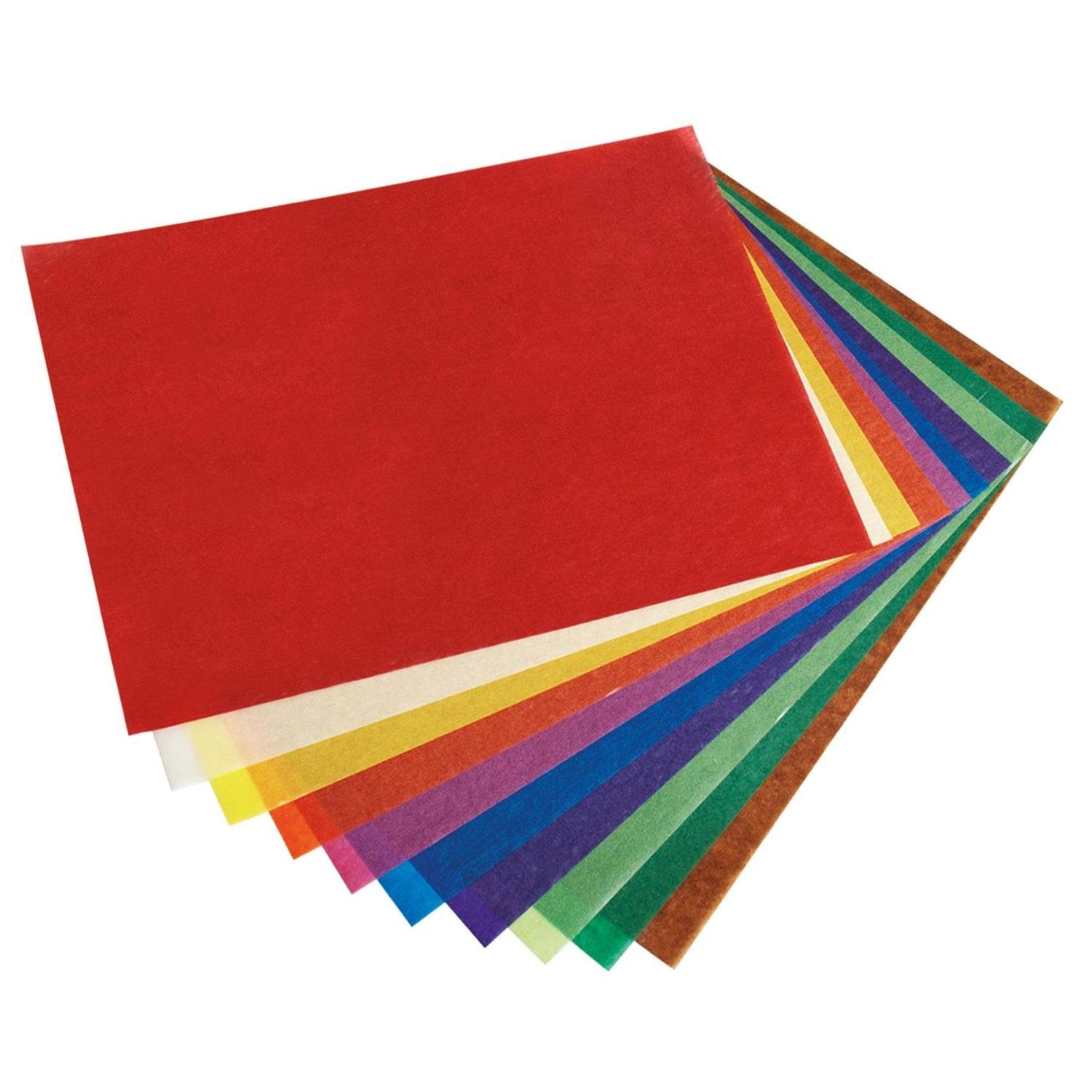 Folia Transparentpapier folia Transparentpapiermappe, 185 x 297 mm, 10 Blatt