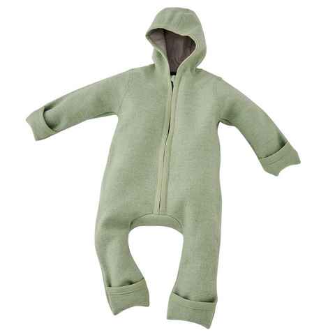 Alavya Home® Overall Walkoverall Bio-Schurwolle (1-tlg) Wollfleece mit Reißverschluss, Walk Woll-Anzug für Kleinkind und Baby