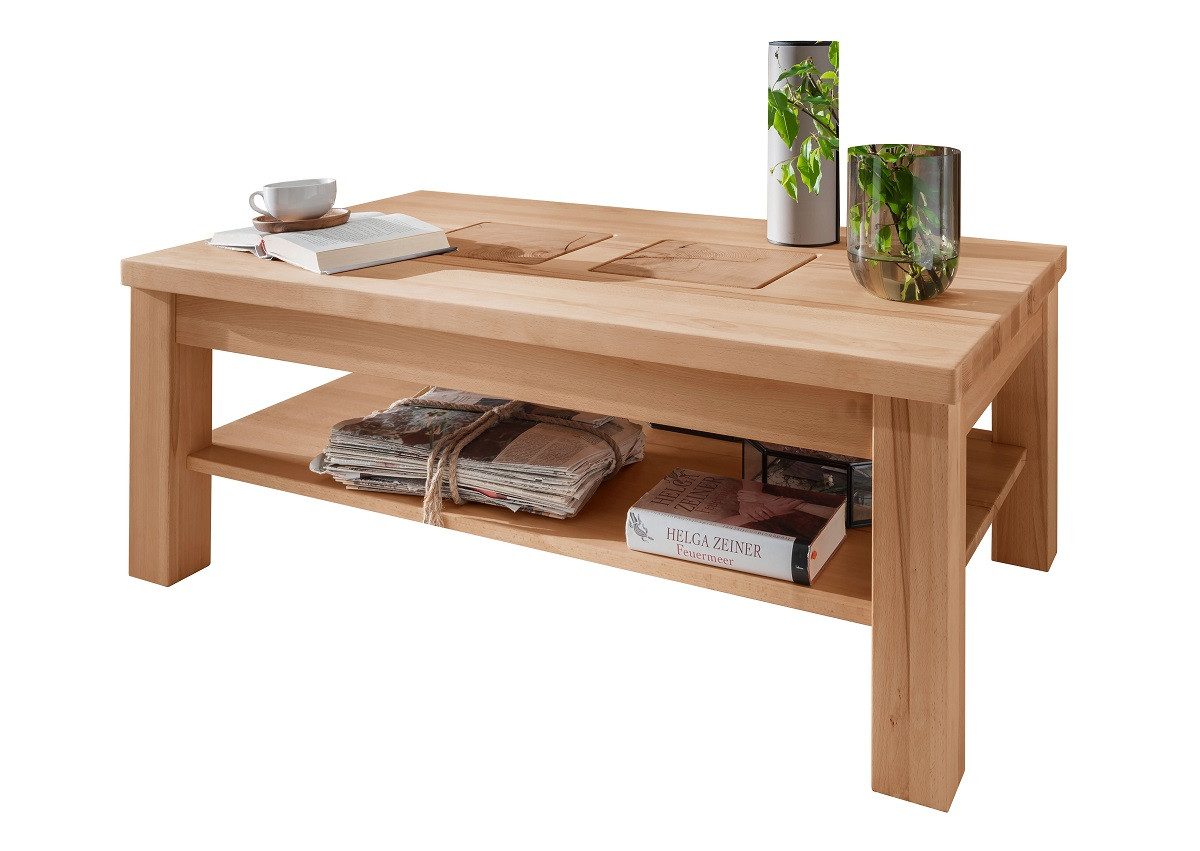 Couchtisch 118x70cm Kernbuche Danzig