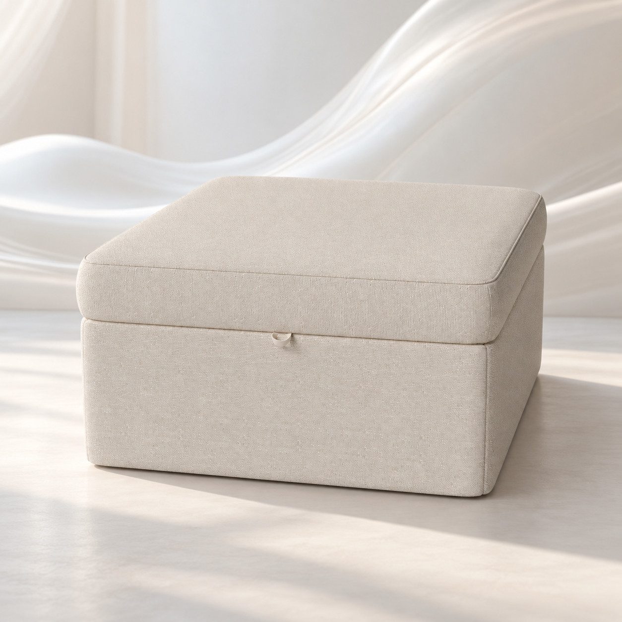 HOMAVO Ecksofa Schlafsofa, Couch L-Form, keine Montage erforderlich, inkl. Zierkissen, FSC® modulares Sofa, optionale Schlaffunktion & flexible Ottomane, Größe modular anpassbar, Stauraum je Sitz & edles Chenille für Komfort