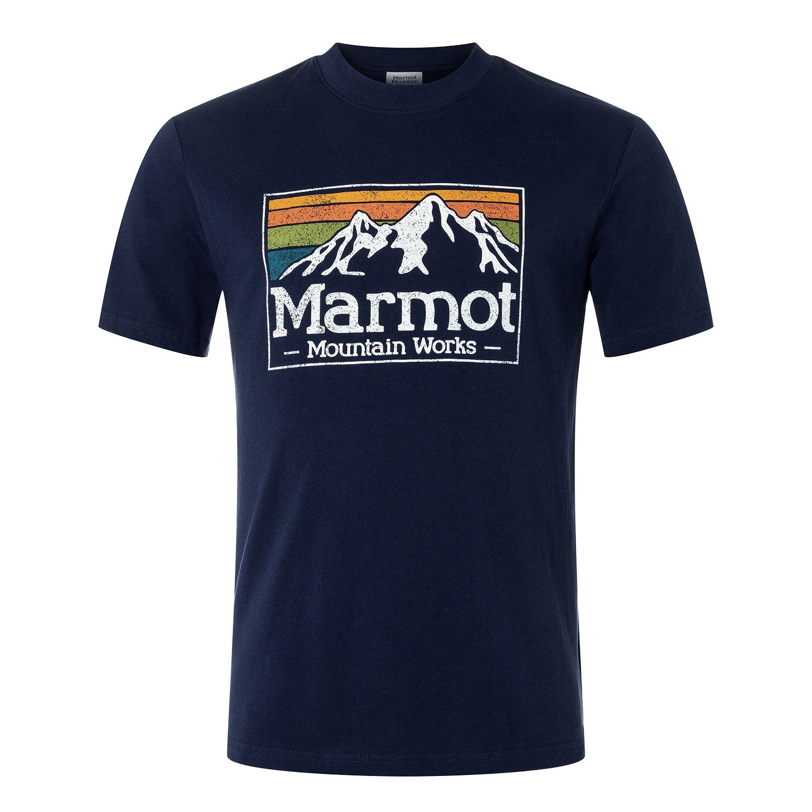 Marmot T-Shirt Gradient Tee Short-Sleeve T-Shirt mit Marken-Logo