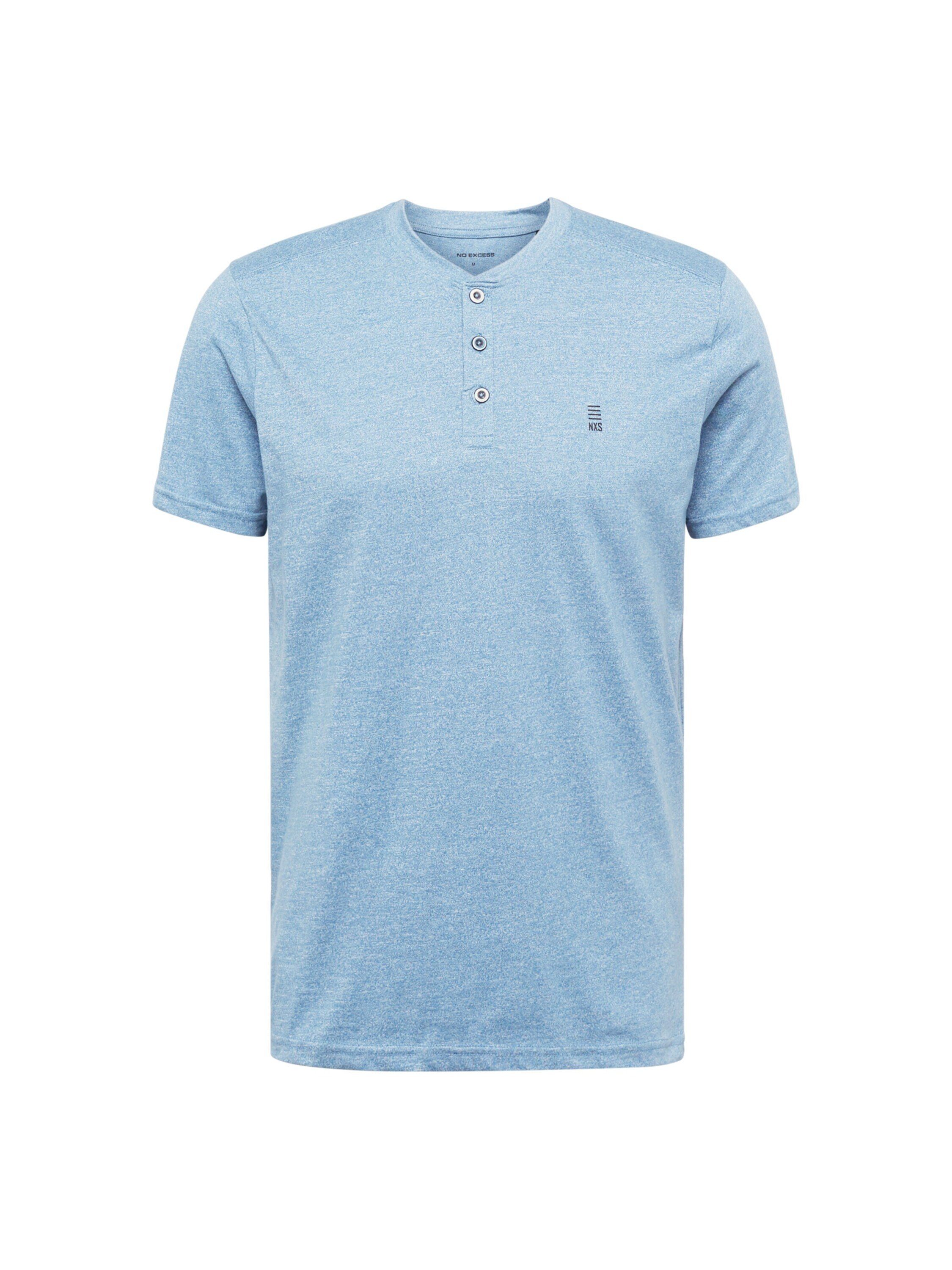 blau (1-tlg) T-Shirt NO EXCESS