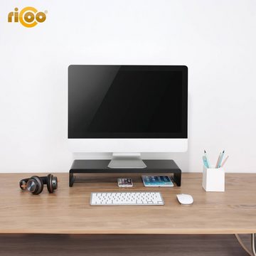 RICOO Schreibtischaufsatz FS0121, Monitorständer Schreibtisch Monitorerhöhung Bildschirm Tisch Aufsatz