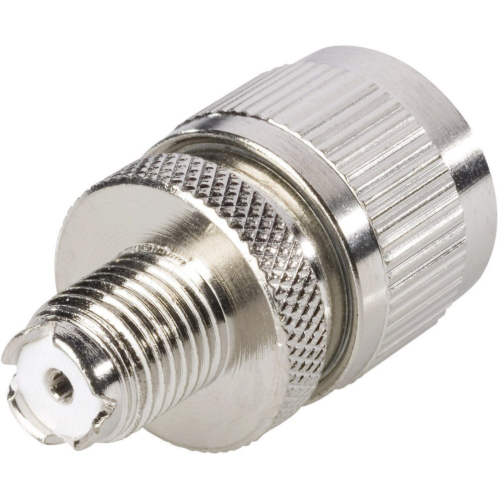 TRU COMPONENTS 1579445 Mini-UHF-Adapter Mini-UHF-Buchse - N-Stecker Adapter