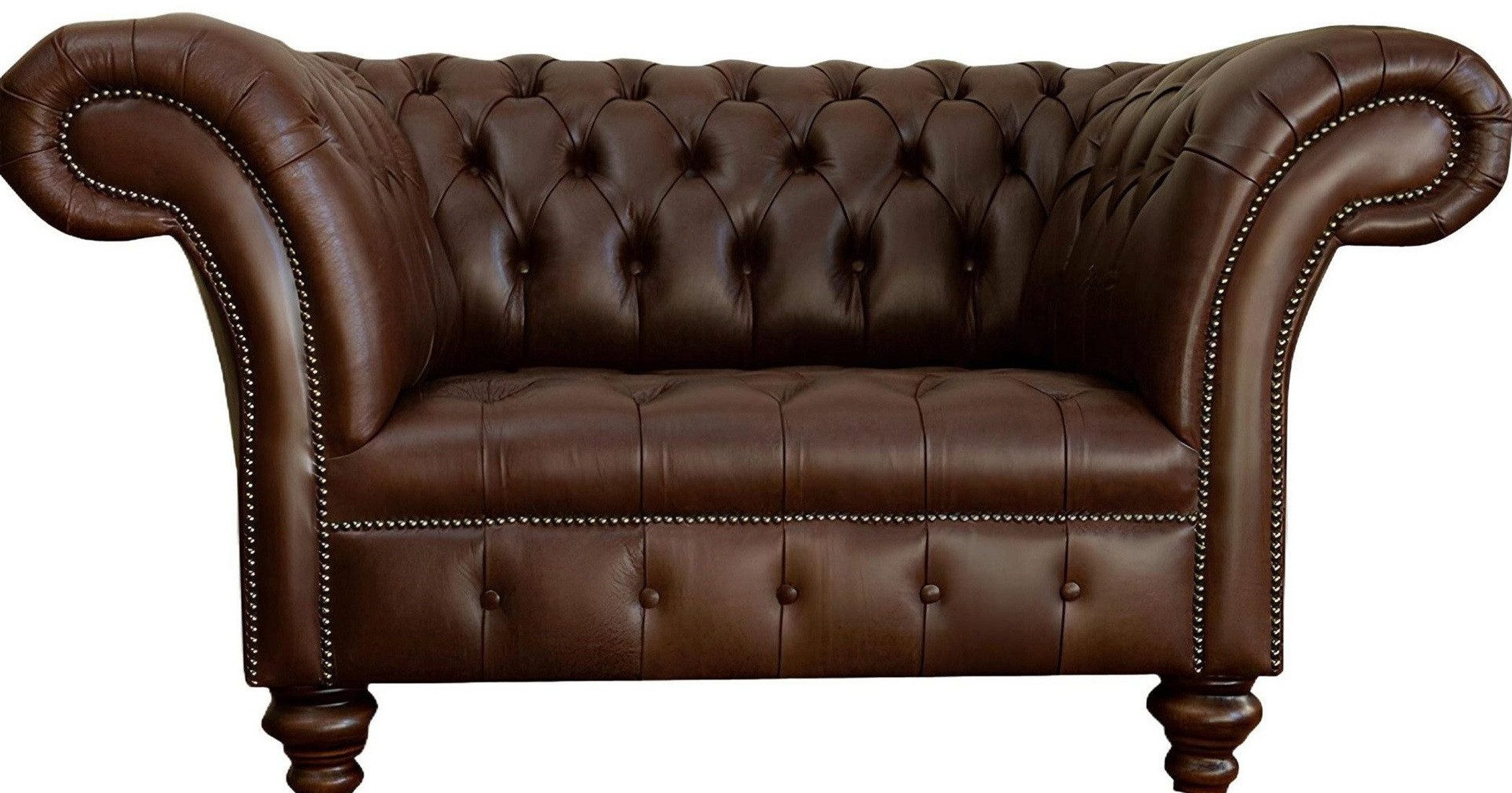 Xlmoebel Chesterfield-Sessel Setz dich stilvoll – in einen echten Chesterfield-Sessel (Sessel), Hergestellt in Europa