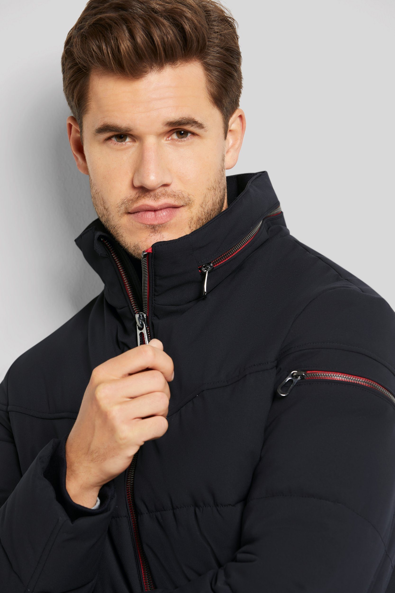 bugatti Blouson mit breitem Steppbild