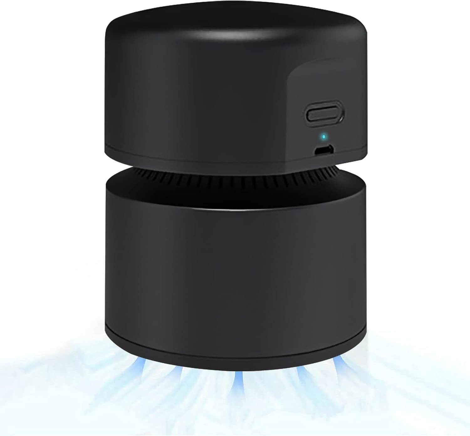 FELIXLEO Akku-Handstaubsauger Mini Tischstaubsauger, USB, Schwarz, 120 Min, 2 Saugstufen, 360°