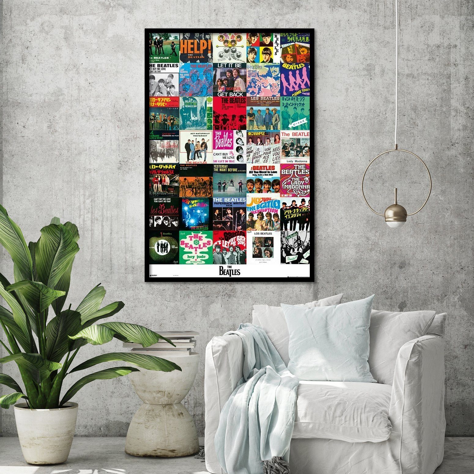 Grupo Erik Poster Beatles Singles 61 x 91,5 cm