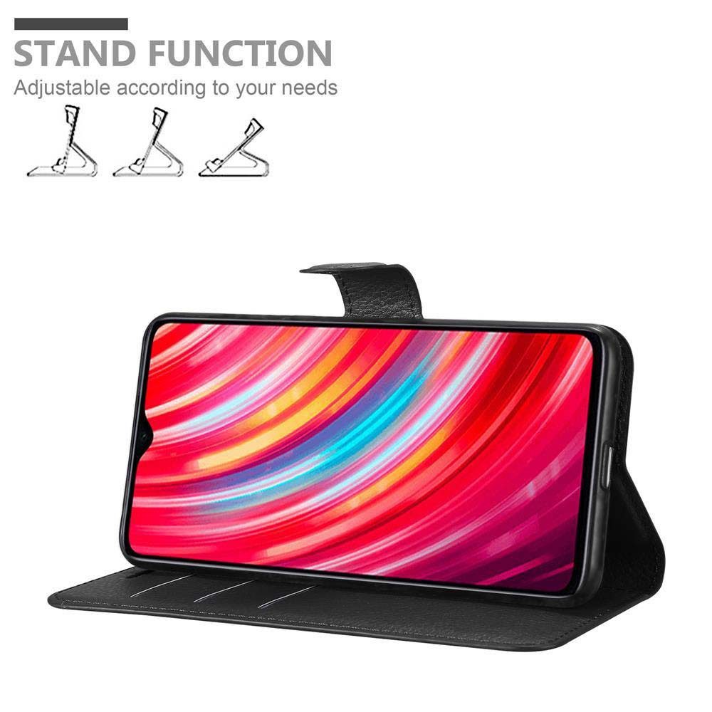 Cadorabo Handyhülle für Xiaomi RedMi NOTE 8 PRO Hülle Xiaomi RedMi NOTE 8 PRO, Hülle Schutzhülle mit Standfunktion, Kartenfach und Magnetverschluss