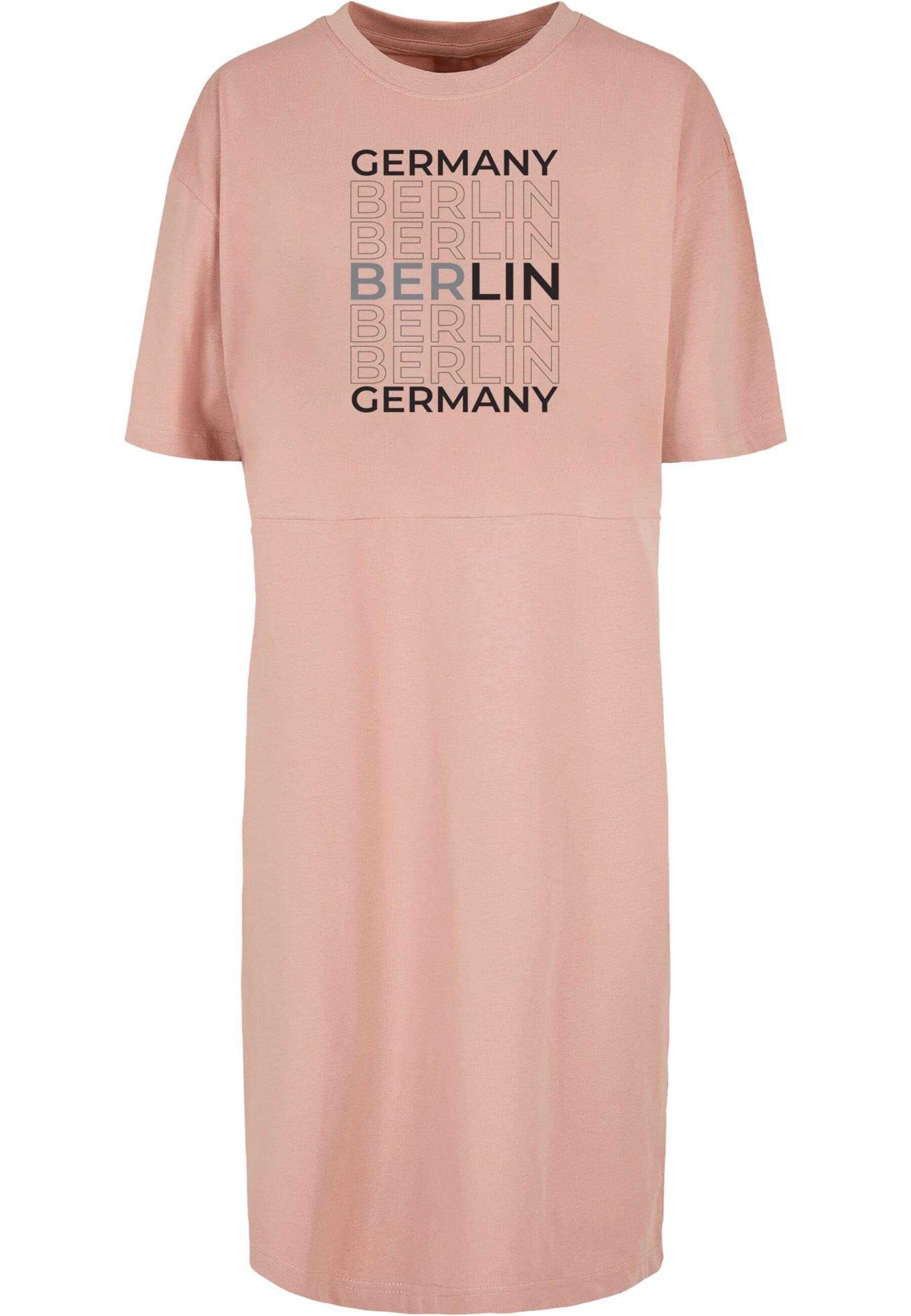 Ladies Merchcode Damen Stillkleid Organic Slit Dress Oversized (1 Tee -tlg) Berlin