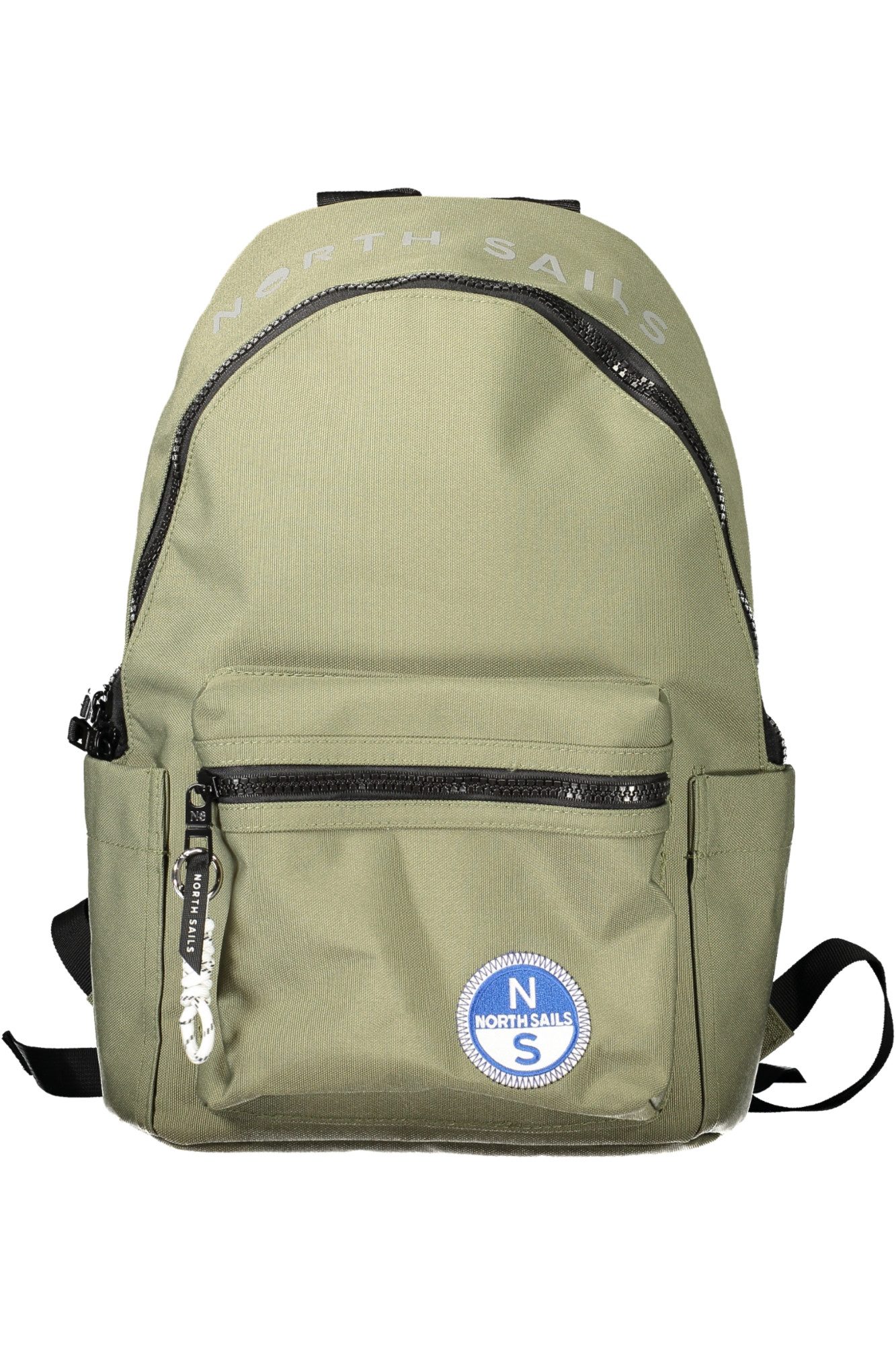 North Sails Rucksack, Moderner Herren-Rucksack in Grün mit Laptopfach und Kontrastdetails