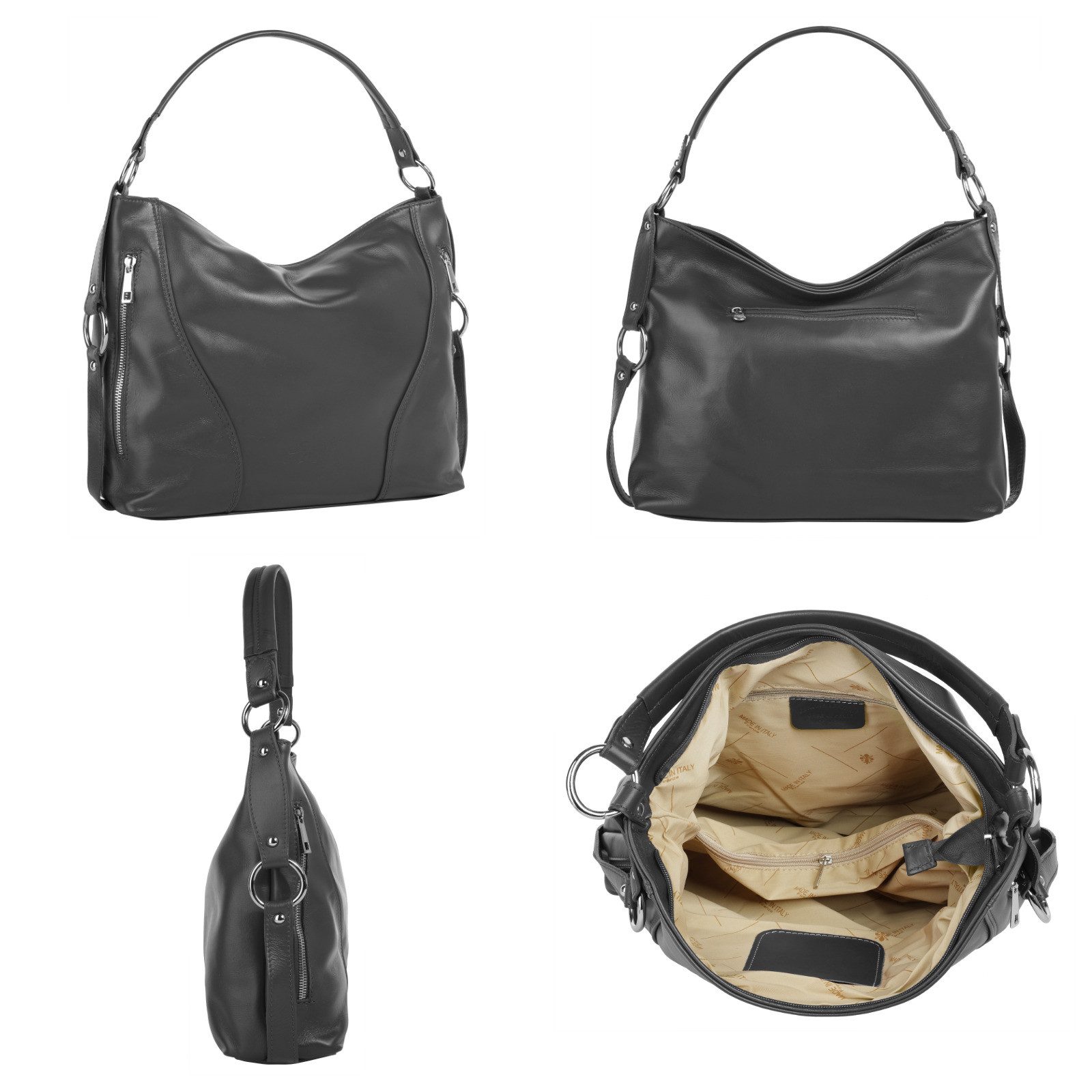 Samantha Look Henkeltasche, echt Leder, Made günstig online kaufen