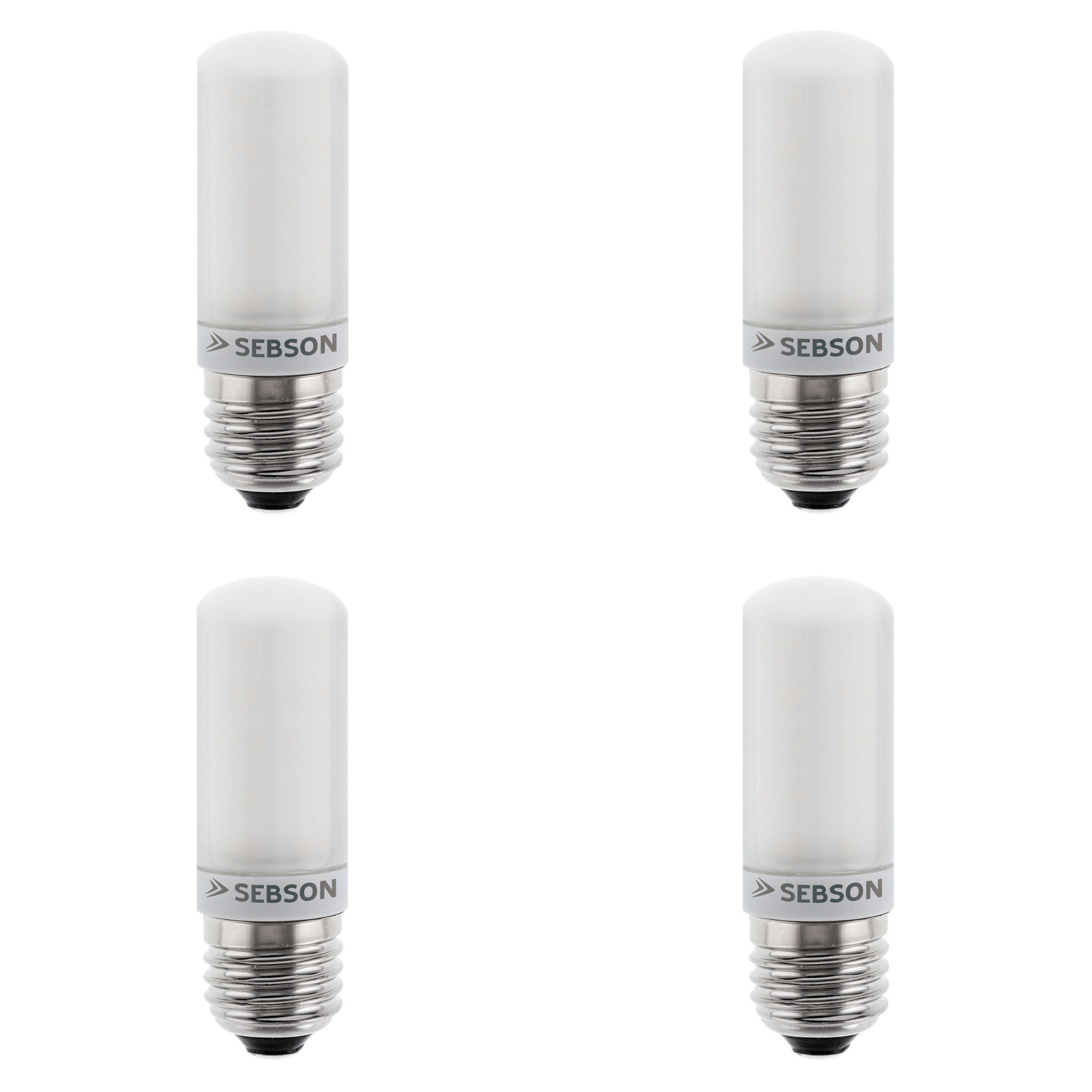 SEBSON LED-Leuchtmittel E27 LED 4W Lampe 4x - 400lm vgl. 40W Glühlampe warm günstig online kaufen