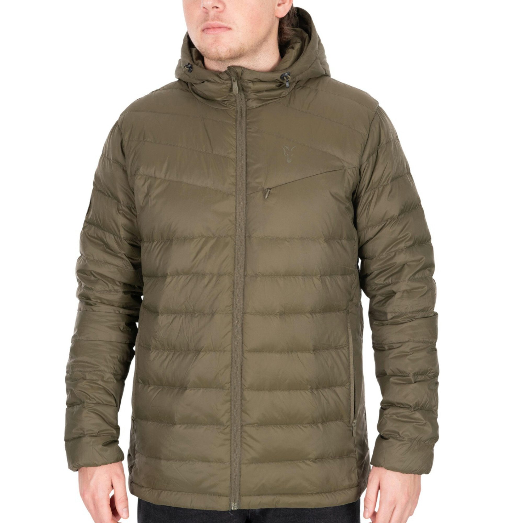 FOX International Outdoorjacke Explorer Downfill Packaway Khaki Jacket 3XL