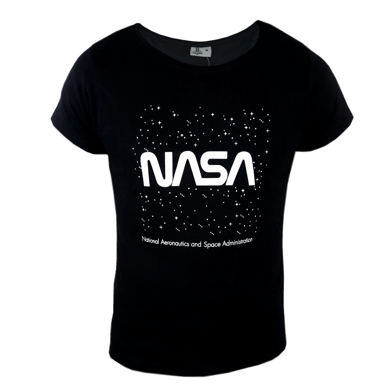 NASA T-Shirt NASA Space Center Damen kurzarm Shirt Gr. S bis XL, 100% Baumwolle