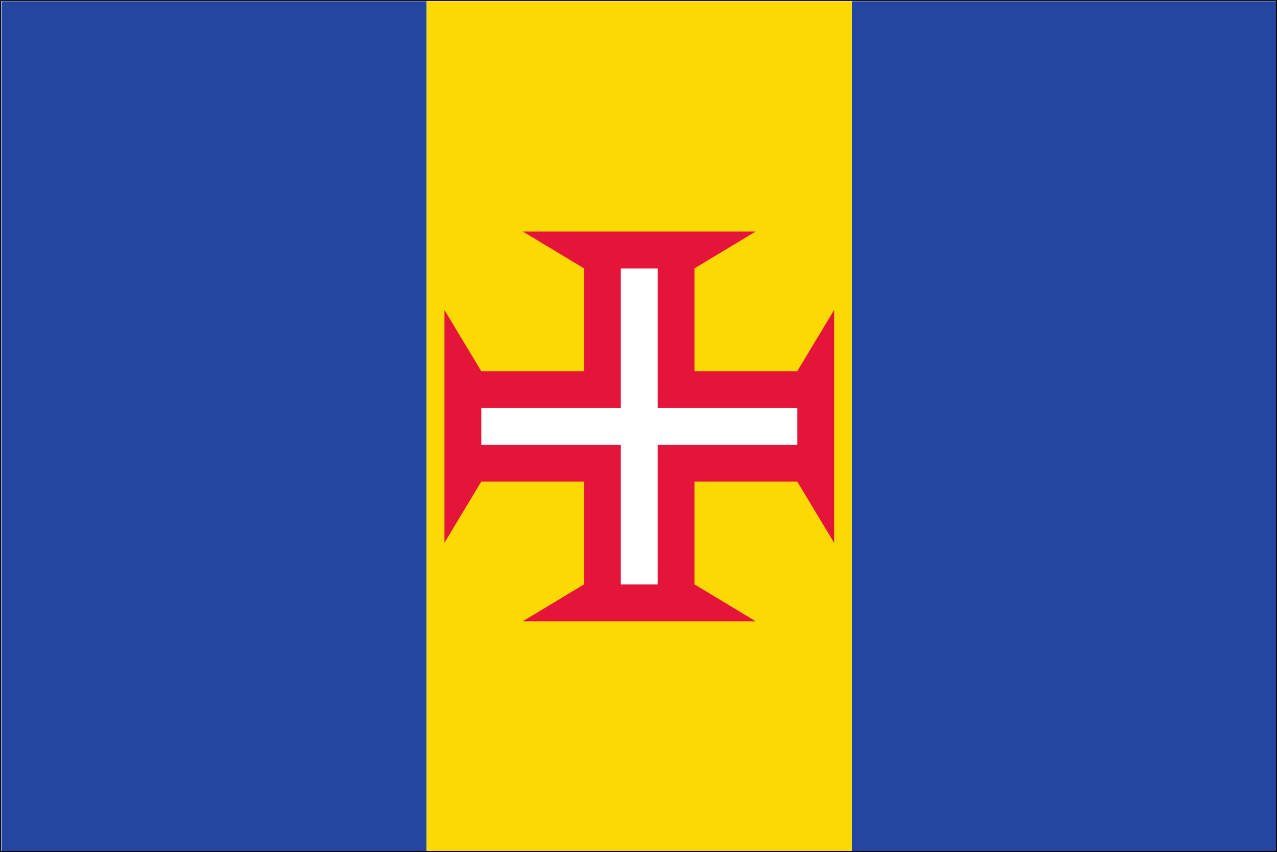 Madeira Flagge g/m² flaggenmeer 120 Querformat